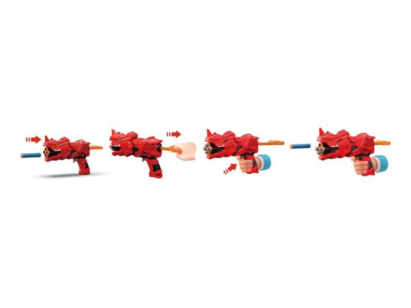 Playtive Soft Dart Dinosaur Blaster - Red