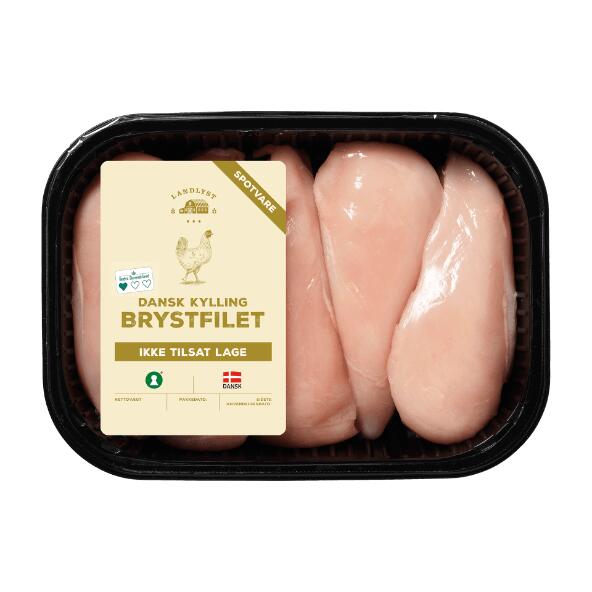 LANDLYST 	 				Brystfillet af dansk kylling