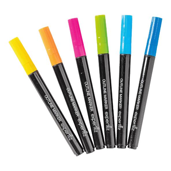 EXPERTIZ(R) Feutres, 6 pcs