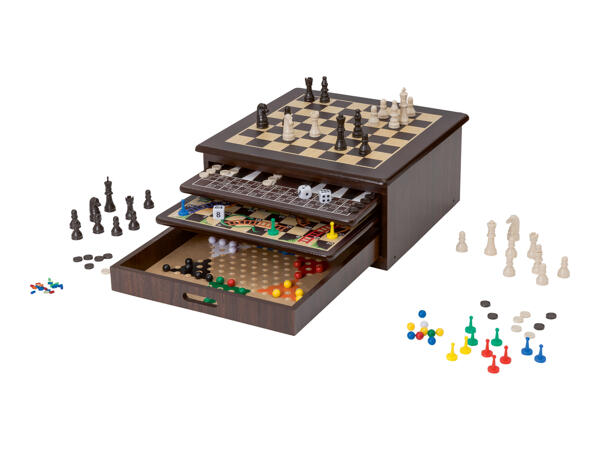 Playtive 10-in-1 Wooden Game Collection