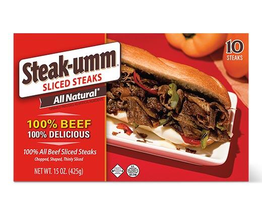 Steak-umm 
 Sliced Steaks