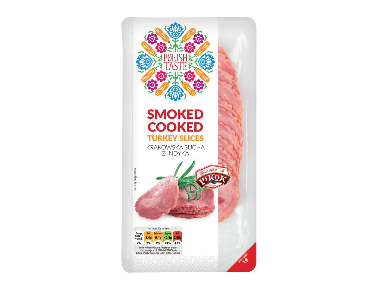 POLISH TASTE Cooked Smoked Sausage Slices