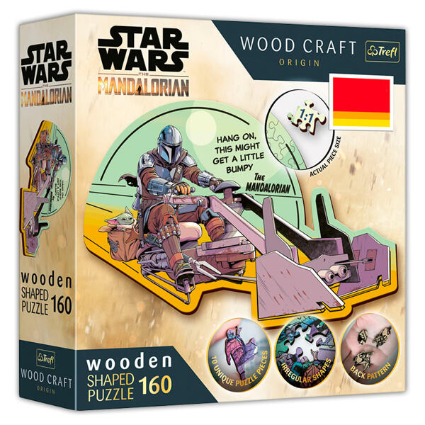 Wooden Shaped Puzzle 160tlg.
