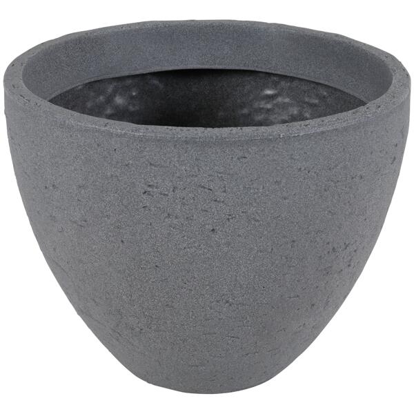 Bloempot met steenlook