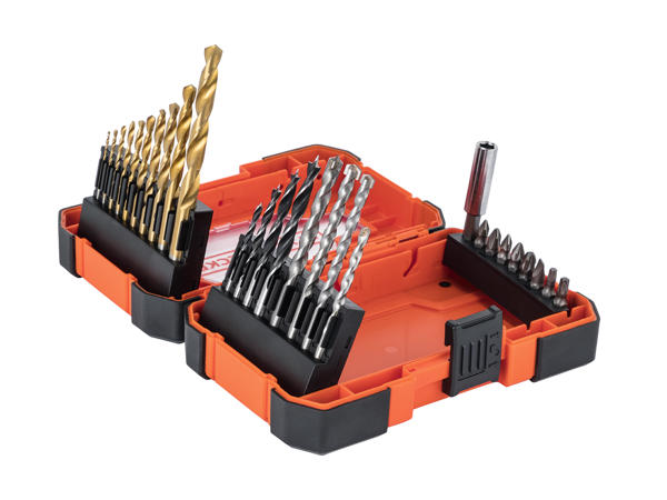 BLACK+DECKER(R) Bit- og boresæt