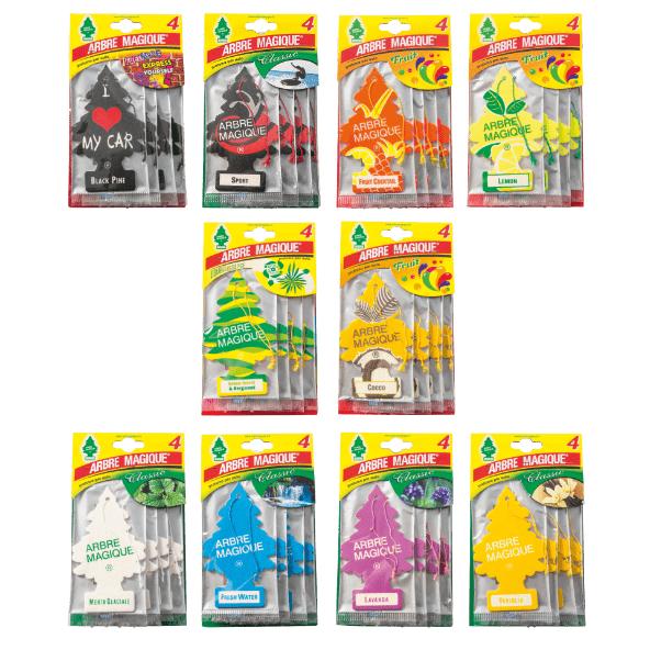 Arbres magiques, 4 pcs