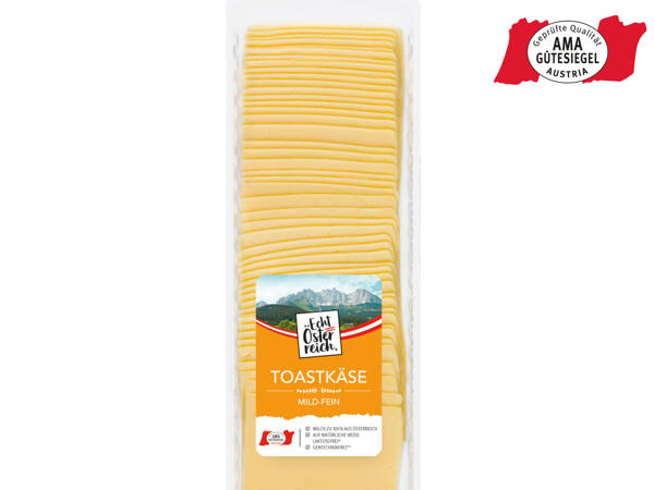 Toastkäse in Scheiben