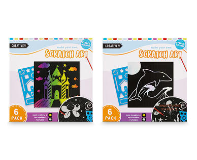 Foil, Scratch or Mosaic Art