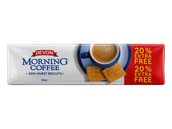 Morning coffee biscuits