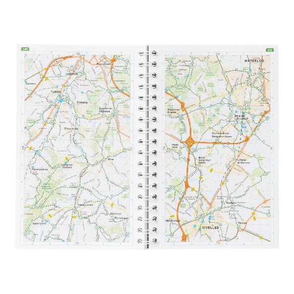 Falk(R) Fietsatlas of wandelrouteboek België