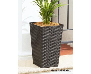 Tall Wicker Planters