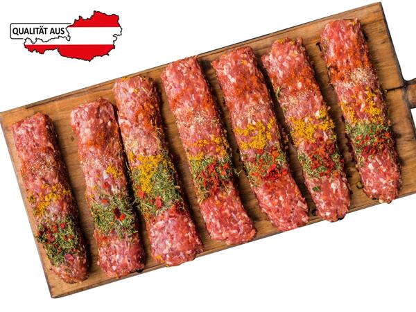 Frische Cevapcici aus Österreich