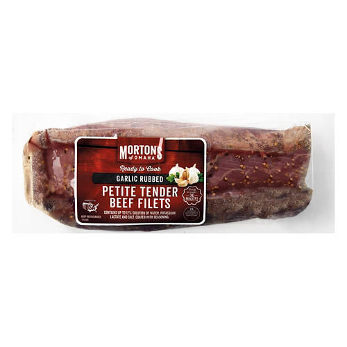 Garlic Rubbed Petite Beef Tender, per lb