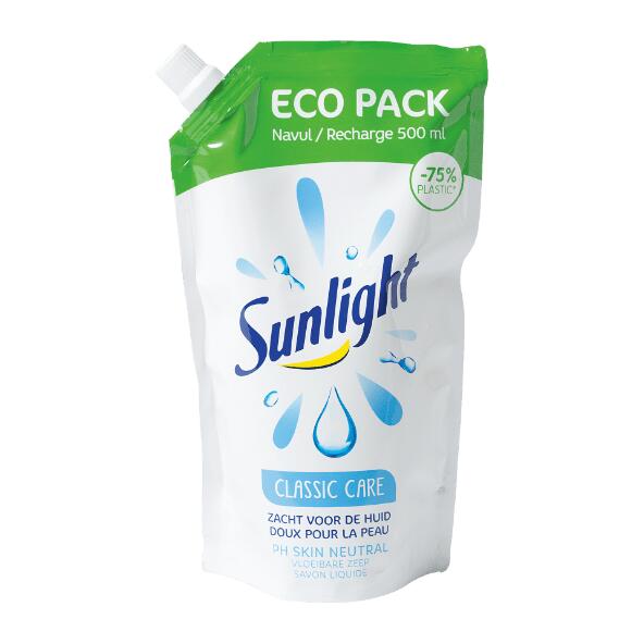 SUNLIGHT(R) 				Navulling voor vloeibare handzeep