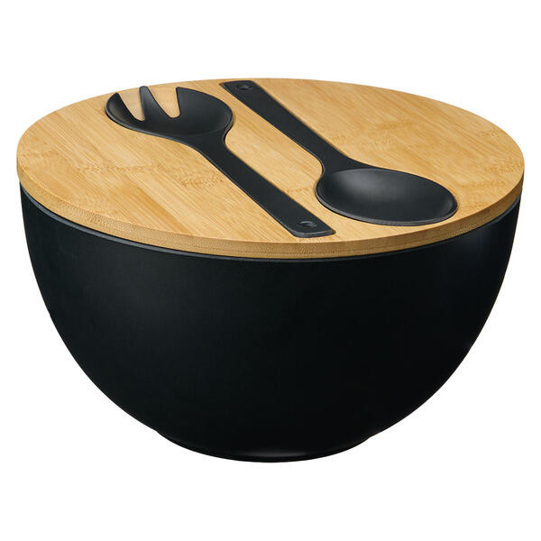 Crofton Black Salad Bowls