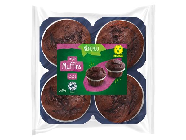 Vegan chocolate muffins