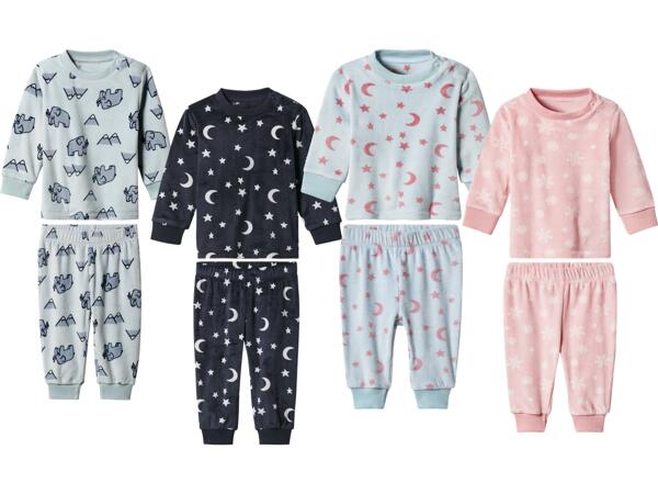 Pyjamas i velour