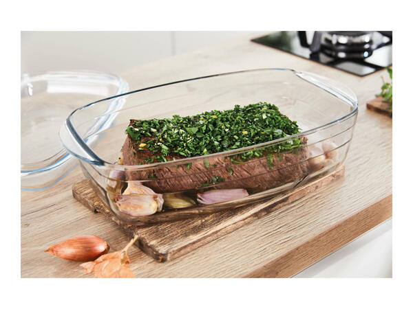 Ôcuisine(R) Glass Roasting Dish with Lid
