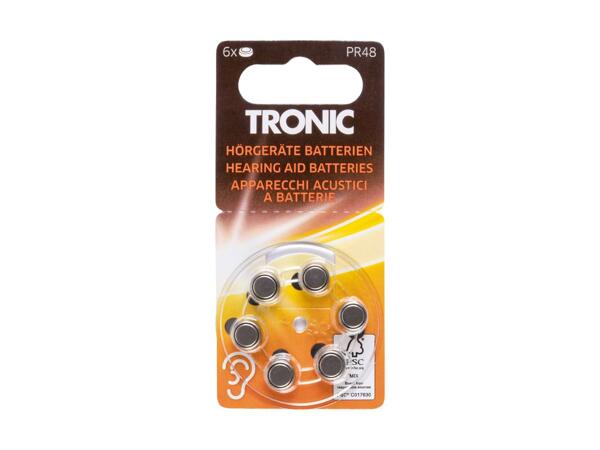 Piles pour appareil auditif Tronic