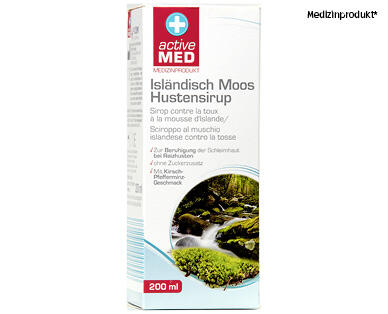 ACTIVE MED
HUSTENSIRUP ISLÄNDISCH MOOS