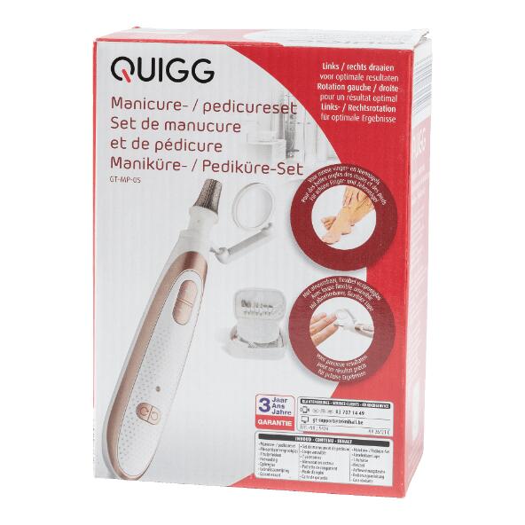 QUIGG(R) Manicure- en pedicureset
