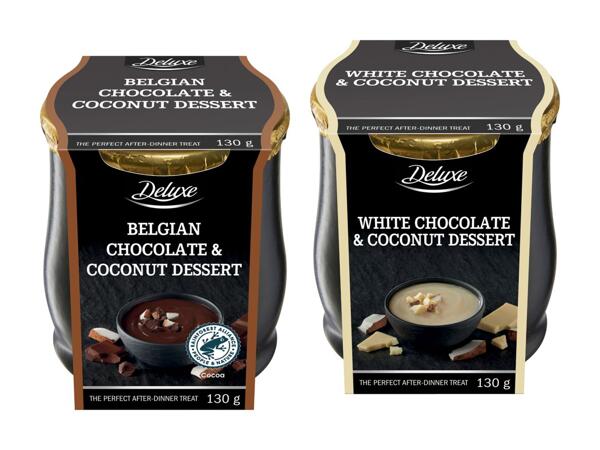 Crème au chocolat à la noix de coco