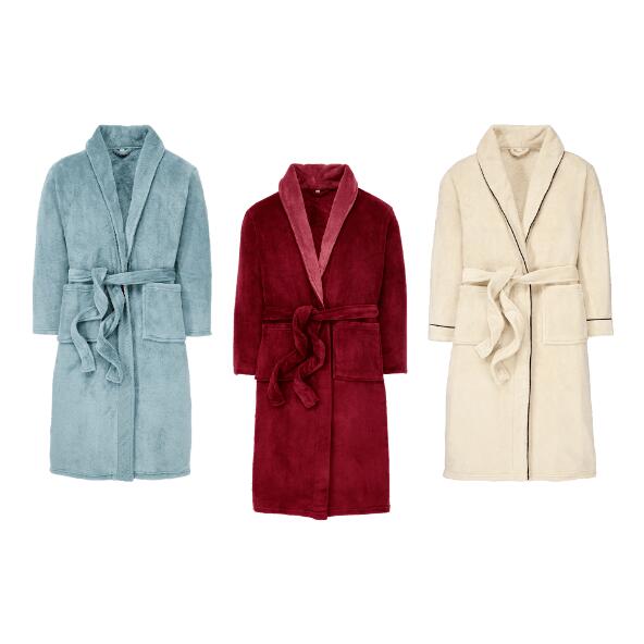 UP2Fashion(R) 				Fleece-Bademantel