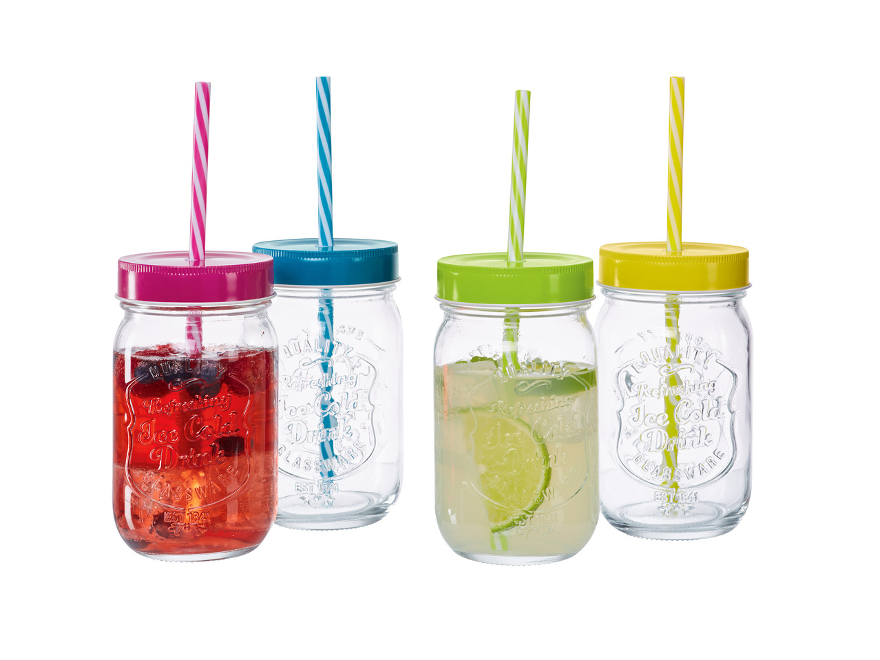 ERNESTO Mason Drinking Jars