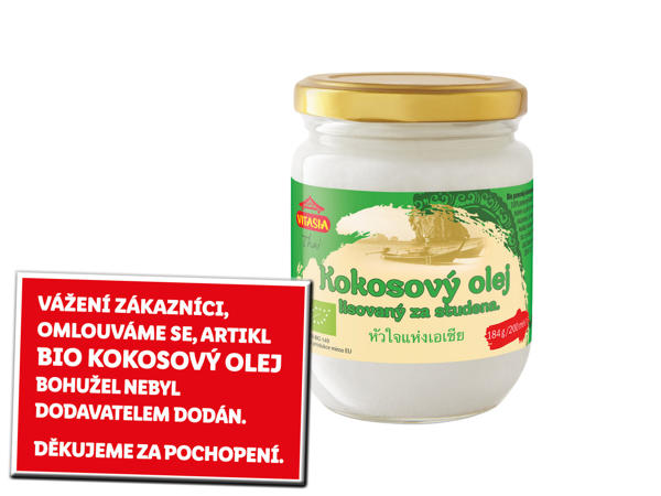 BIO KOKOSOVÝ OLEJ