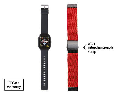 Smart Watch with Interchangeable Strap