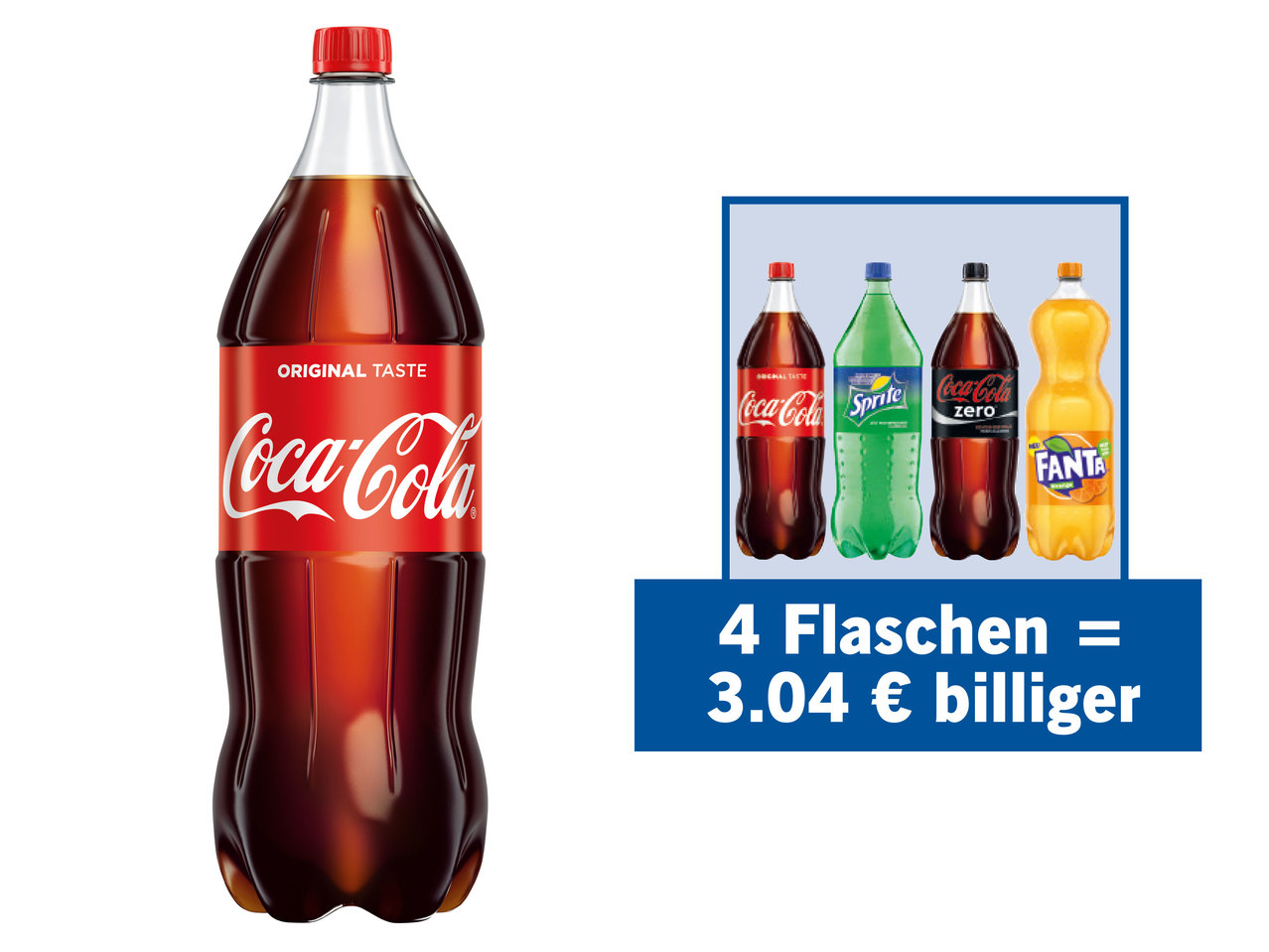 COCA COLA/FANTA/SPRITE Limonade
