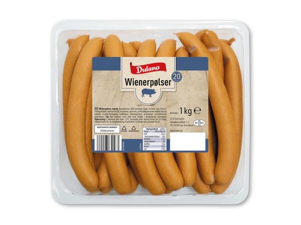 Frankfurtere eller wienerpølser