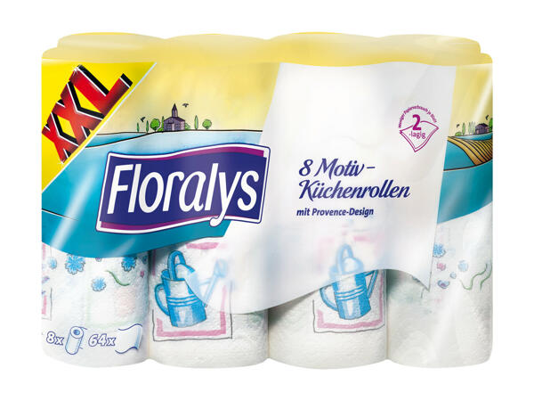 FLORALYS Küchentücher mit Motiv
