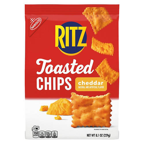 Toasted Cheddar Chips, 8.1 oz