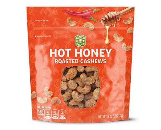 Southern Grove Hot Honey or Maple Flavored Cashews