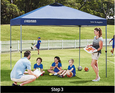 Central Locking Gazebo 3M