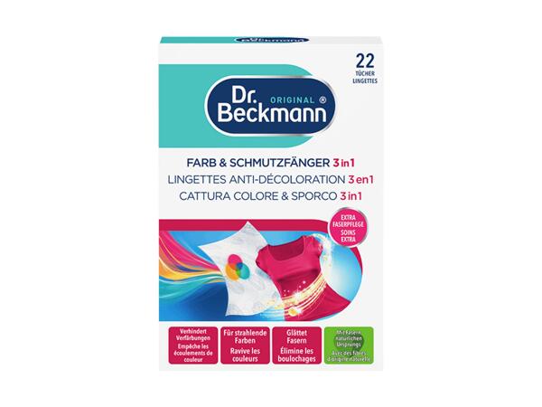 Lingettes anti-décoloration 3 en 1 Dr. Beckmann