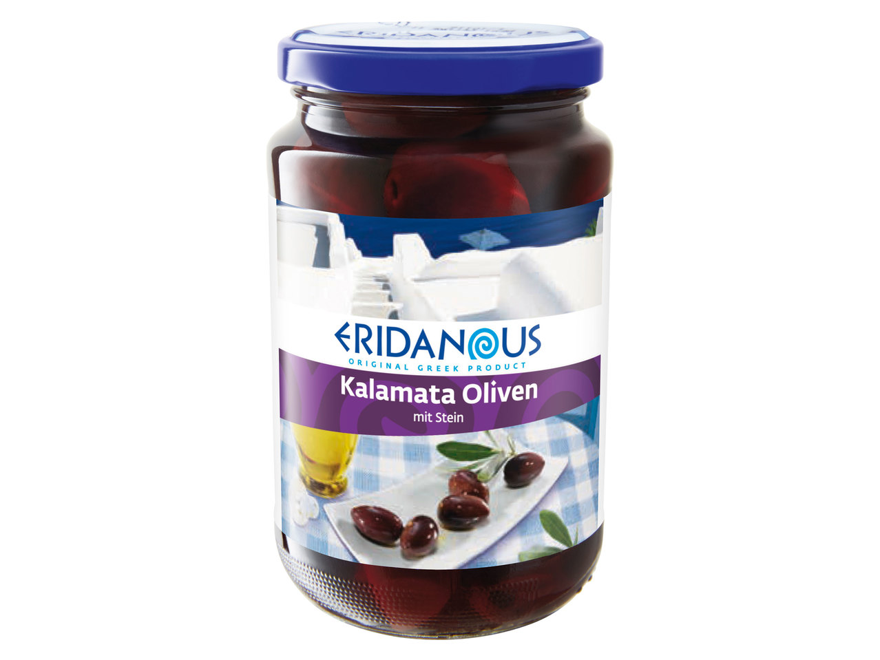 ERIDANOUS Kalamata Oliven mit Stein