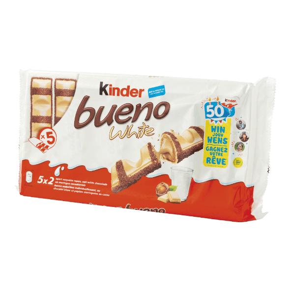 Kinder Bueno white, pack de 5