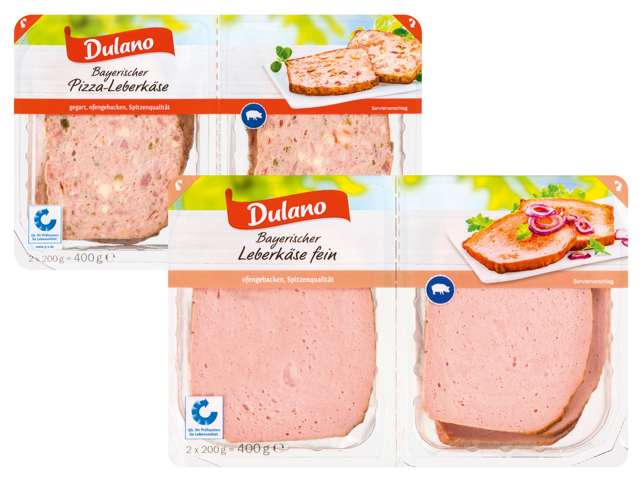 DULANO Leberkäse in Scheiben
