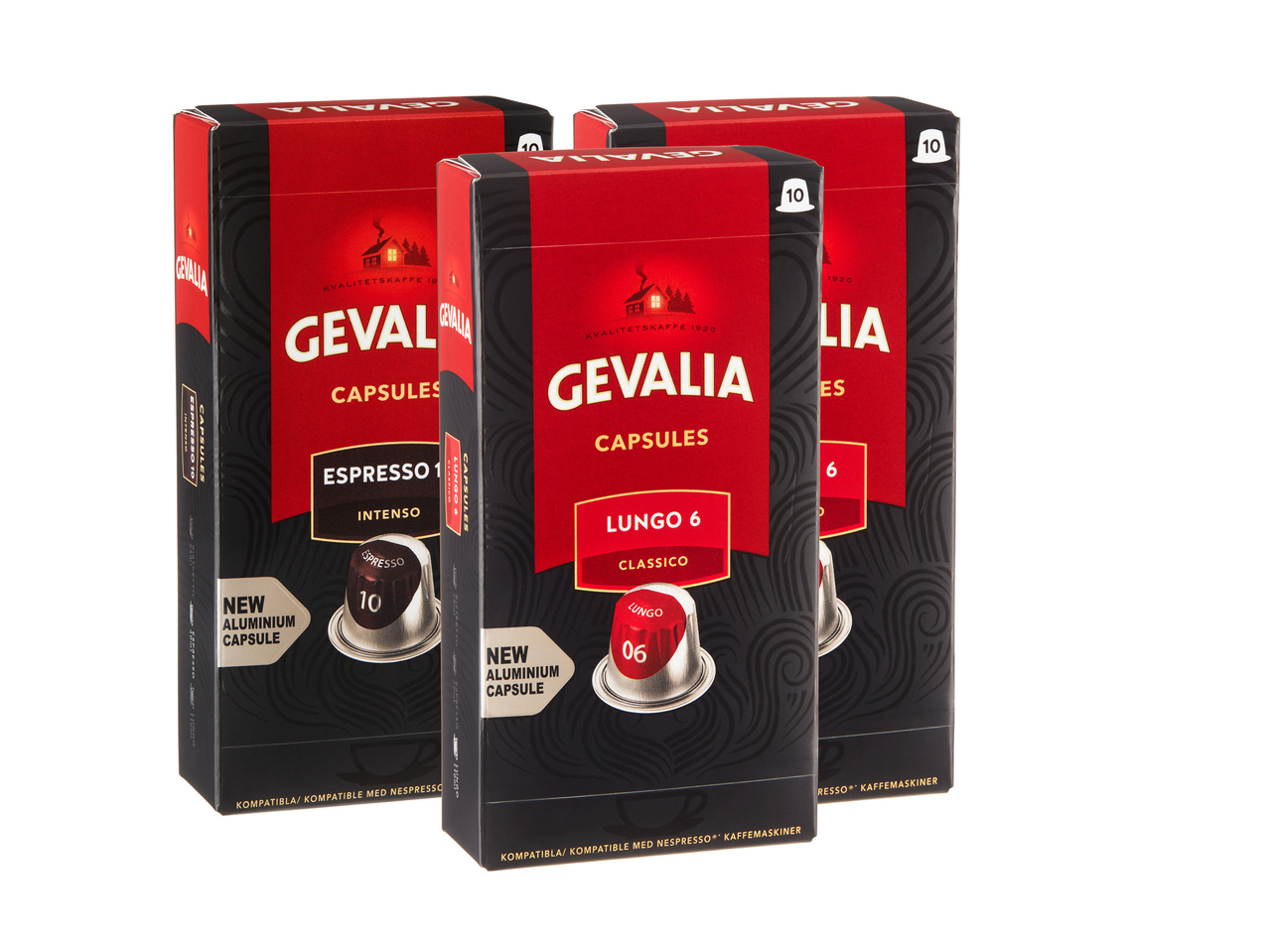 GEVALIA KAFFEKAPSLAR