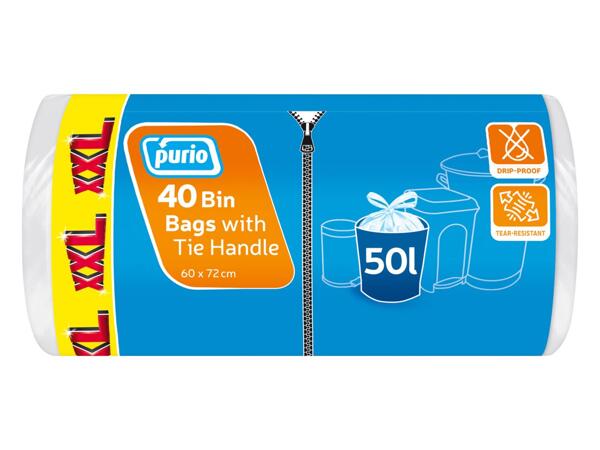 ODPADKOVÉ PYTLE S UCHY 50L
