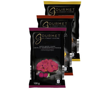 GOURMET 
 GEMÜSE CHIPS
