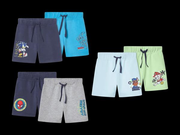 Kleinkinder Sweatshorts, 2 Stück
