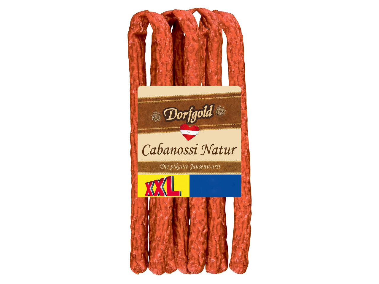 DORFGOLD Cabanossi 300 g + 100 g gratis