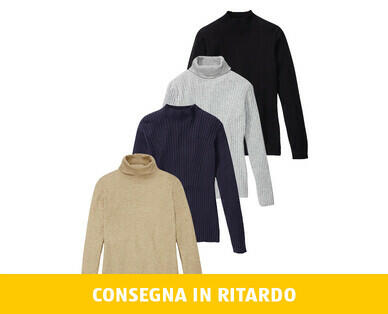 BLUE MOTION 
 PULLOVER A COLLO ALTO DA DONNA