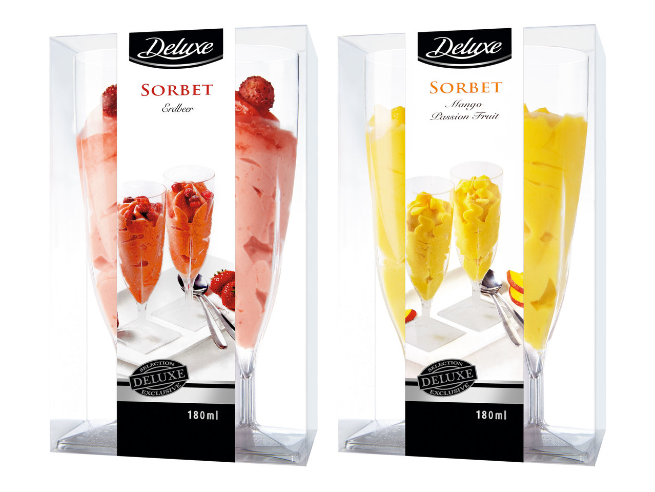 DELUXE Sorbet im Glas