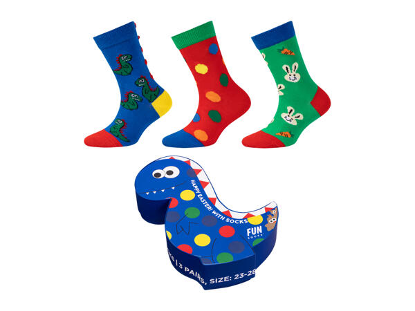Kids' Fun Easter Socks - 3 Pack