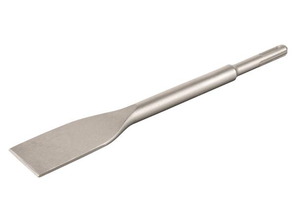 Channelling chisel bit or chisel