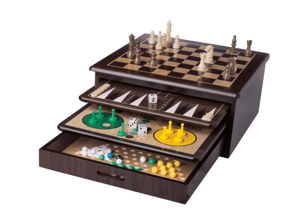 Collection de jeux en bois 10 en 1
